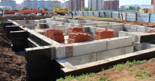 Фундаменты промышленных зданий в Светлограде цена от 24375 руб. - заказать строительство фундамента промздания под стальные колонны